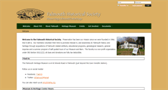 Desktop Screenshot of falmouthmehistory.org